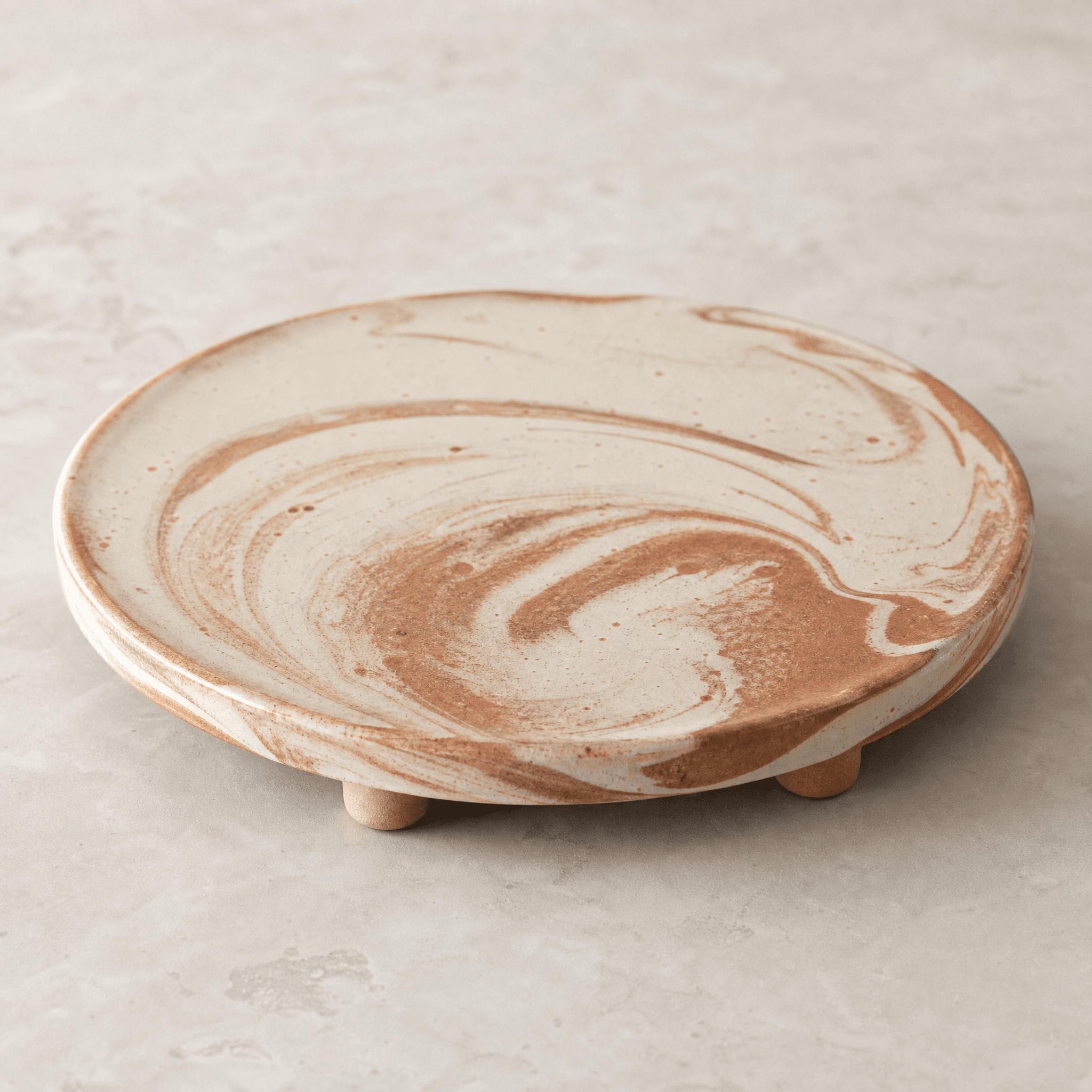 Marbled Ceramic Trivet