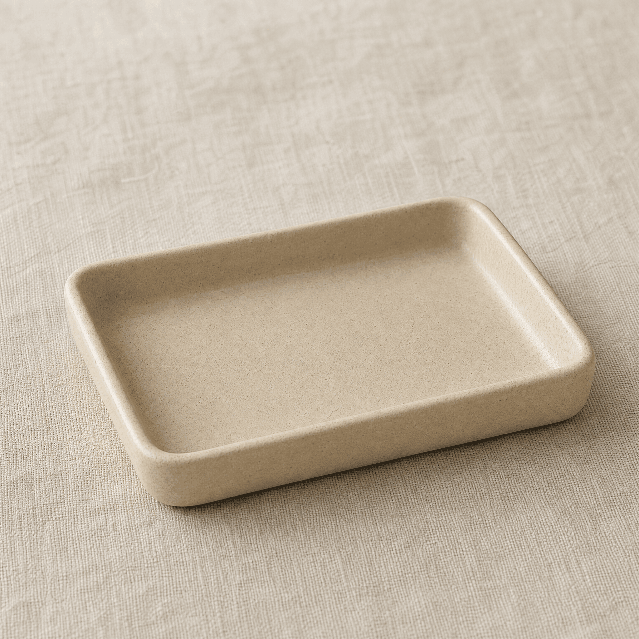 Matte Ceramic Tray (Small)