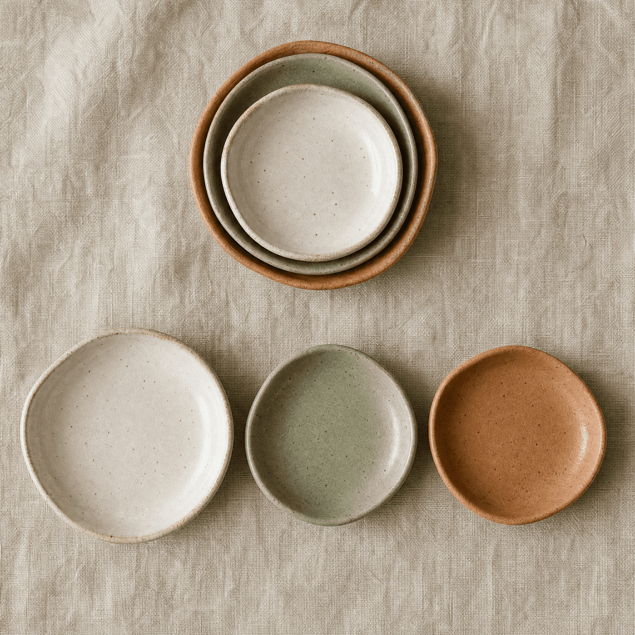 Nesting Ceramic Dish Set
